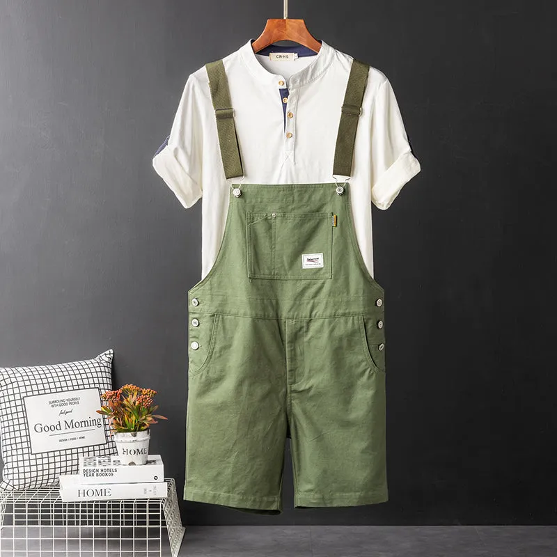 Unisex Look Lovers Overalls Matching Couple Clothes Shorts