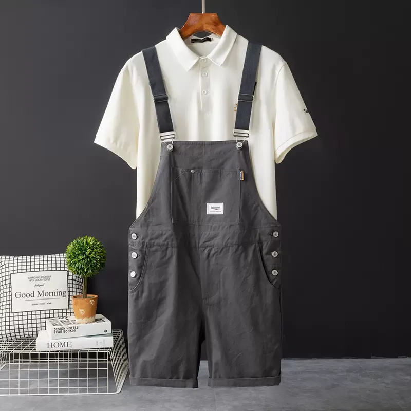 Unisex Look Lovers Overalls Matching Couple Clothes Shorts