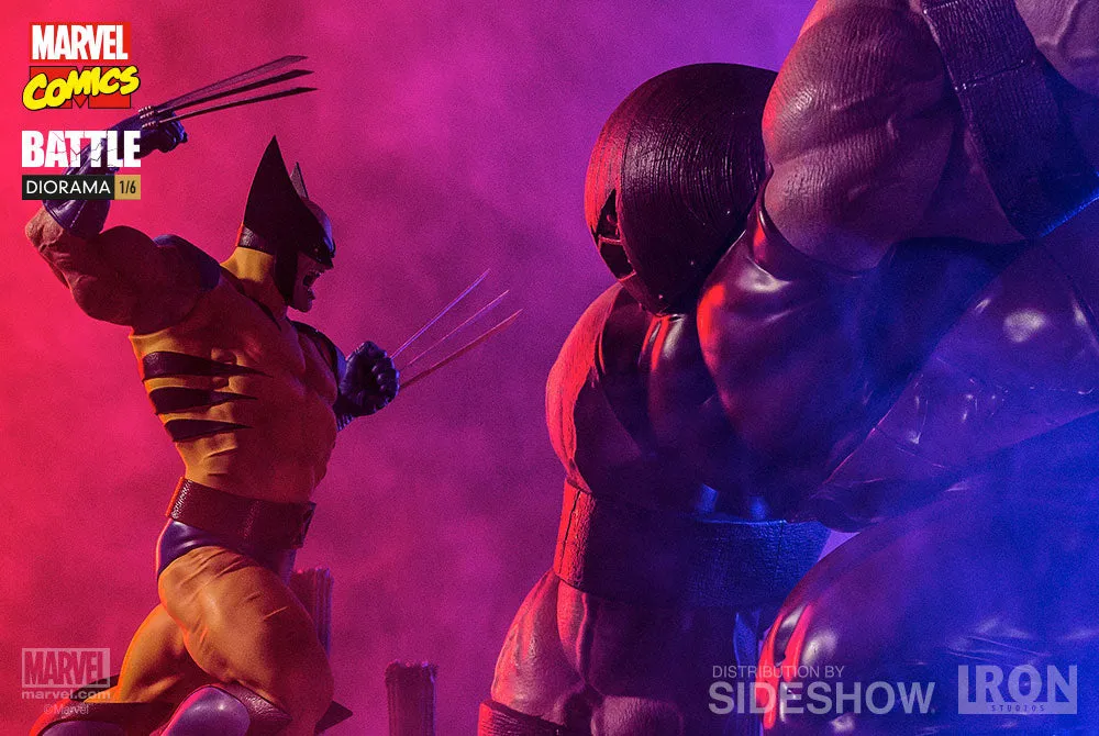 X-Men: Wolverine vs Juggernaut 1:6 Diorama Exclusive