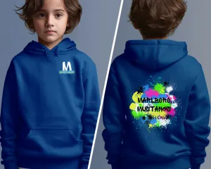 Youth Marlboro Mustangs Hoodie, Graffiti